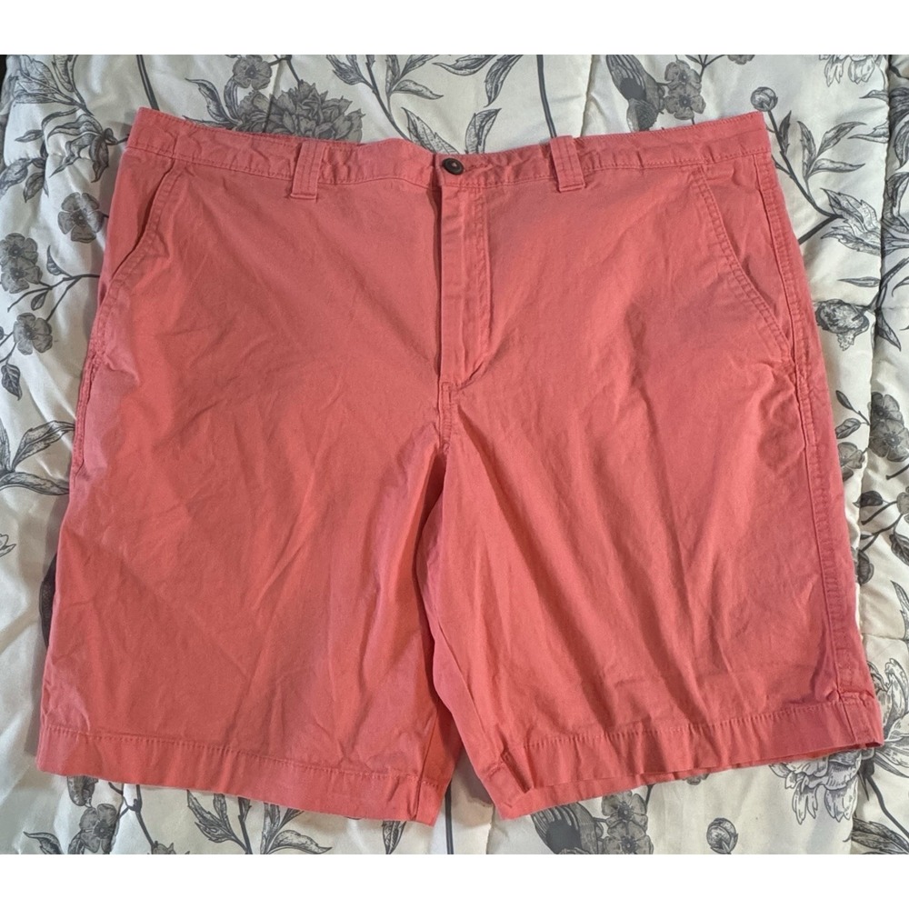 Magellan Outdoors Pink Shorts Pockets Belt Loops Flat Front 40W
